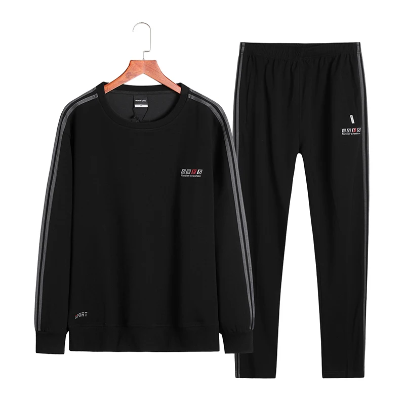 Tracksuits Men Autumn 2018 Tracksuit Set Solid Sweat Suit Men Track Suits Set Coat+Pants Outwear SportsSuit Jacket and Sweatpant