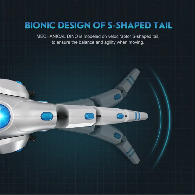 Электронные Домашние животные RC механический динозавр Интеллектуальный голосовой баланс детская игра взаимодействие Динозавр Детская игрушка высокое качество A1