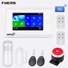 FUERS PG106 2G 3G GPRS WiFi Wireless GSM Smart Home Security Alarm System Intelligent RFID Anti Theft System APP Remote Control christoffer andersson gprs and 3g wireless applications professional developer s guide isbn 9780471189756