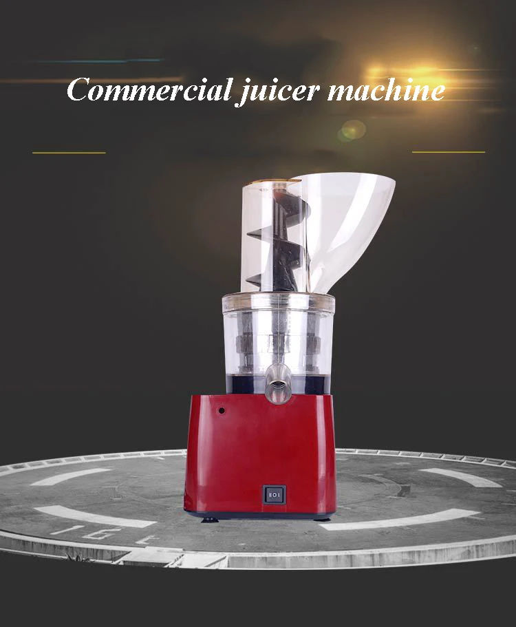 Commercial industrial grade juice machine Low Speed Juicer Multifunction Large Caliber Electric Juicer Machine Juice Extractor