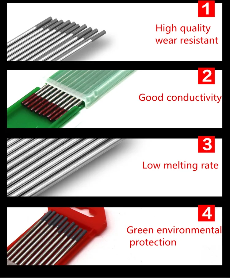 1 комплект дешевые вольфрамовый электрод 1,6/2,0/2,4/3,0*150 мм церия ториевый вольфрамовый электрод голова Вольфрам иглы аксессуары для сварщиков