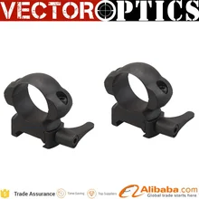 10 шт. векторная оптика 25,4 мм " прецизионная сталь быстроразъемное крепление ткач кольцо средний профиль прицел кольца