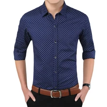 Мужская рубашка, мужские деловые повседневные рубашки, Новое поступление, Мужская модная брендовая одежда с принтом, длинный рукав, Camisa Masculina