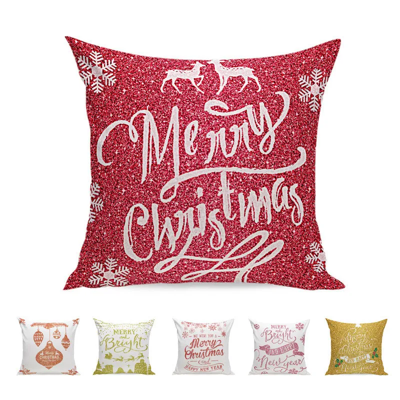 Aliexpress.com : Buy Christmas Super Soft Square Throw Pillow Case Decorative Cushion Cover capa ...