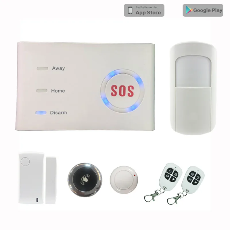 AG security Factory Support "ding dong" doorbell function Smart Home Wireless WIFI GSM Burglar