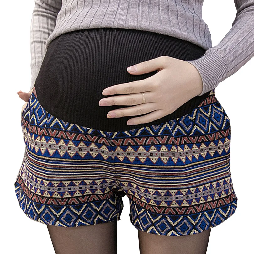 Buy Geometric National Style Shorts Gestantes with