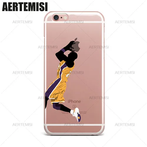 Aertemsi LeBron James Andre Iguodala Allen Iverson Tyronn Luee прозрачный ТПУ чехол для iPhone 6 6s 7 8 Plus X XS Max XR - Цвет: 01