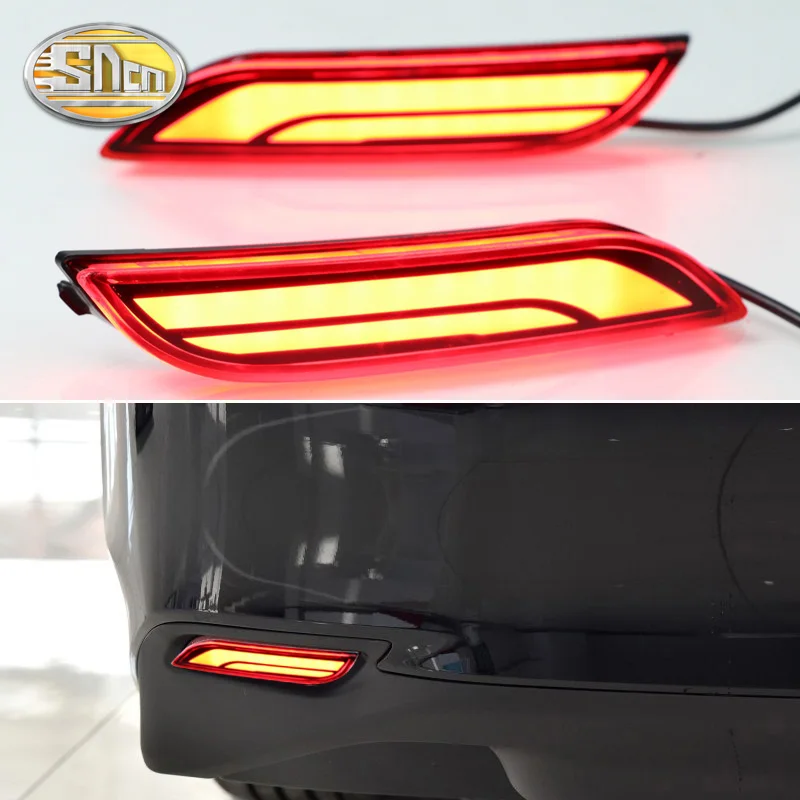

2PCS LED Rear Fog Lamp For Toyota Camry SE XSE 2018 2019 Bumper Light LED Brake Light Reflector Warning Light