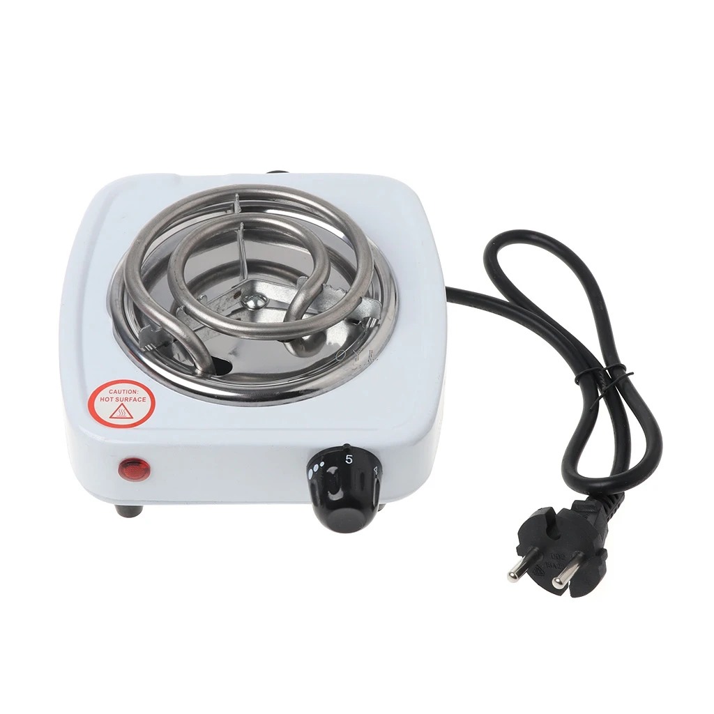 

500W Electric Stove Hot Plate Burner Travel Cooking Appliances Portable Warmer
