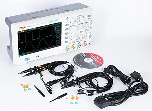 Фосфорный цифровой осциллограф UNI T UPO2102CS 2 канала 100 МГц 1Gs/s USB хост|Осциллографы| |