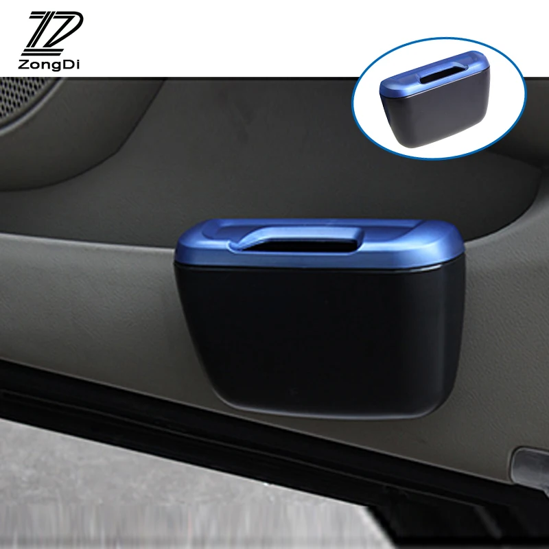 ZD 1Pc Car trash can Side door storage box for Toyota corolla avensis