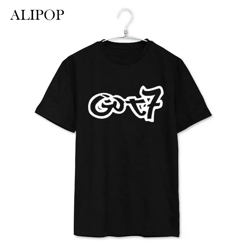 Футболка Youpop KPOP GOT7 Love Train Fly YoungJae повседневная хлопковая одежда для K-POP футболка с