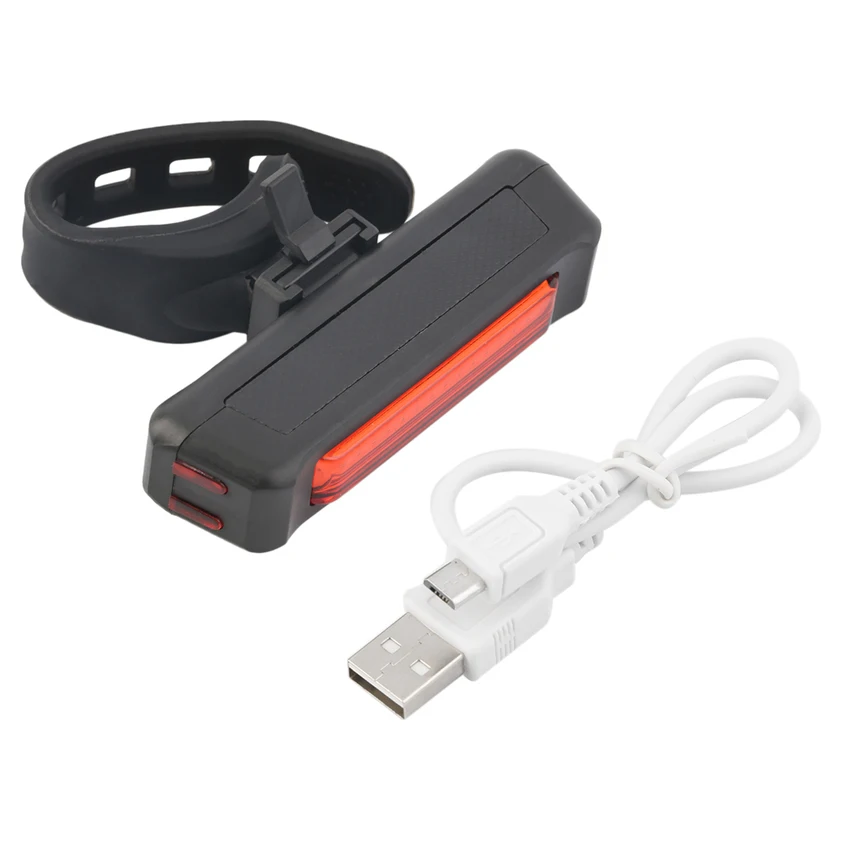 USB Перезаряжаемые велосипед светильник задняя защитные задние светильник красные сапоги-трубы