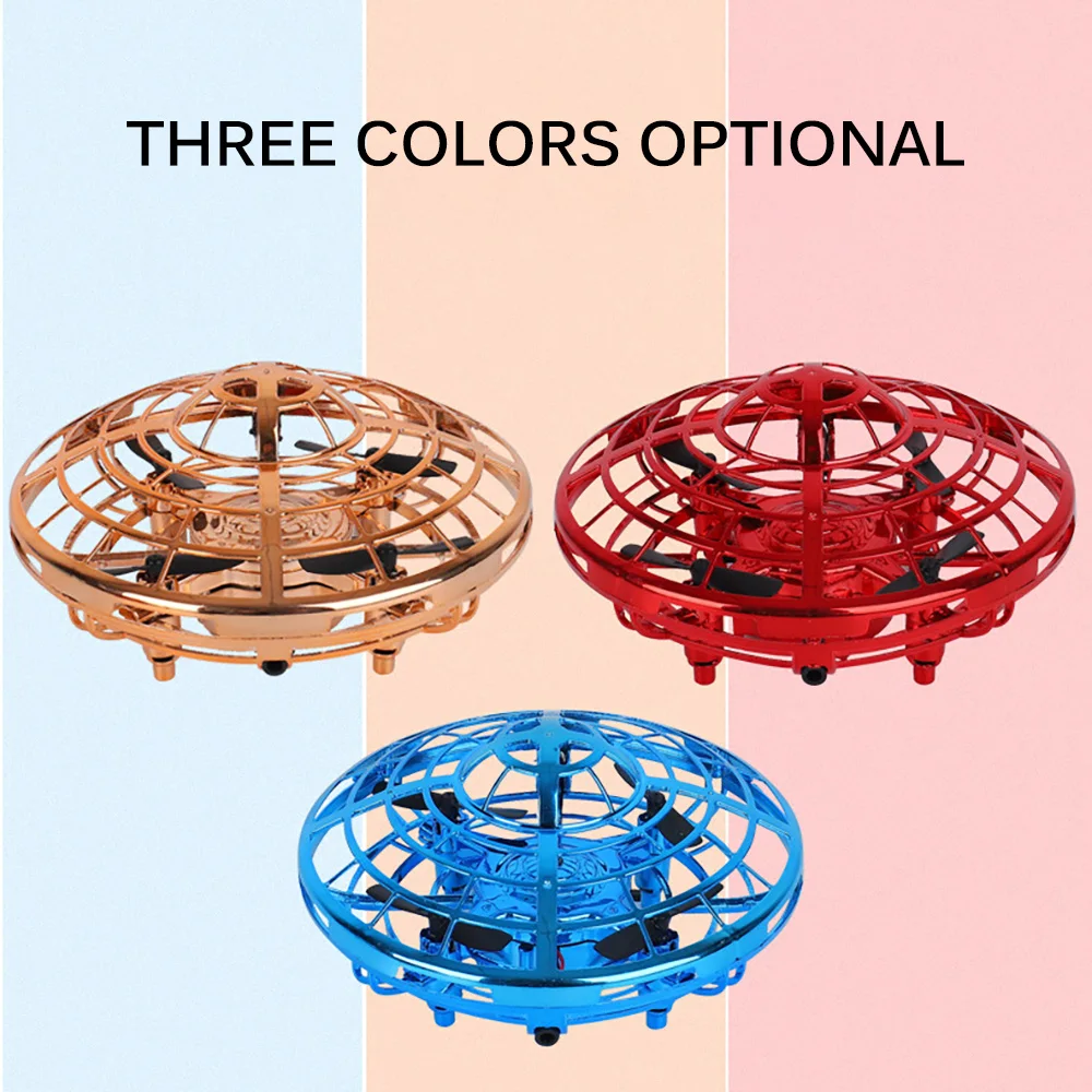 Mini Induction Anti Collision UFO Drone Hand Flying Globe Hand