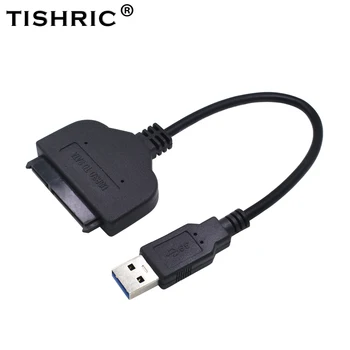 

TISHRIC Haed Drive Cable SATA TO USB Hard Drive USB SATA Adapter Cable USB 3.0 To SATA Hard Disk Molex HDD Enclosure