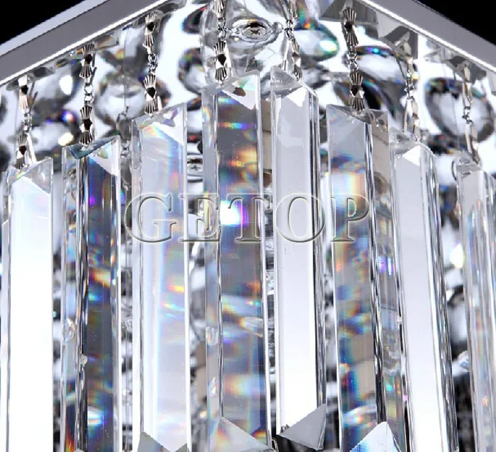 Лучшая цена Новое поступление K9 хрустальные, светодиодные, в форме свечек освещение Гостиная ресторан с украшением в виде кристаллов потолочный светильник E14 освещение для помещений