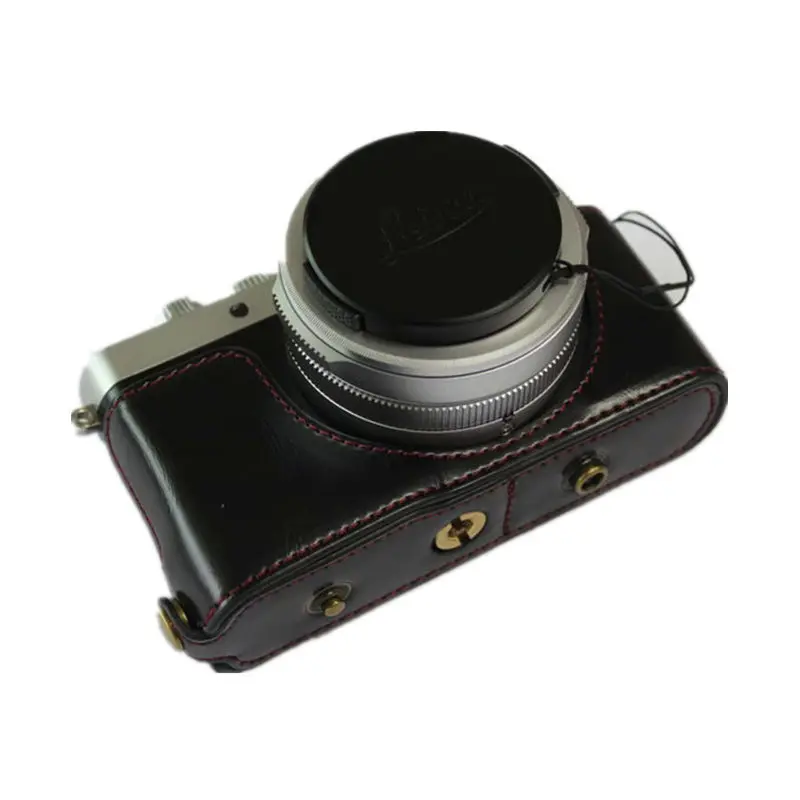 Чехол из ПУ кожи для камеры Leica черный/коричневый/Coffee чехол телефона сумка