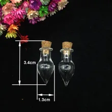 10 шт. water drop Шарм деревянная пробка стекло Бутылки Духи важно