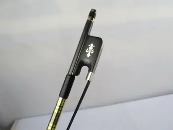

1pcs black Carbon fiber viola bow,black Horsehair viola bow