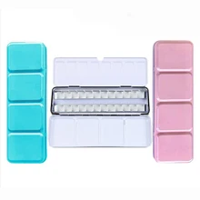 Акварельная гуашь краска s жестяная коробка Палитра для хранения краски лоток для краски палитра коробка для краски