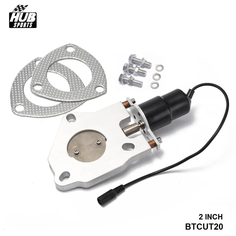 2" Racing Electric Exhaust Cutout Valves Contorl Motor Kit For Toyota