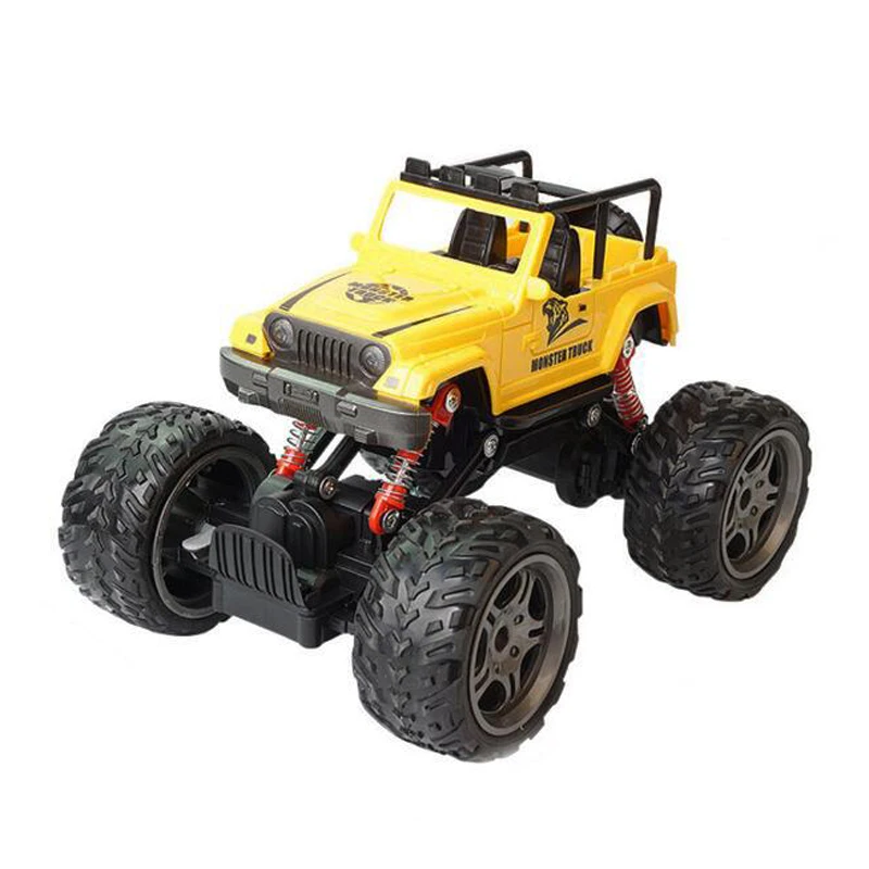 Детские игрушки RC автомобиль с большими колесами четыре колеса Джип внедорожник