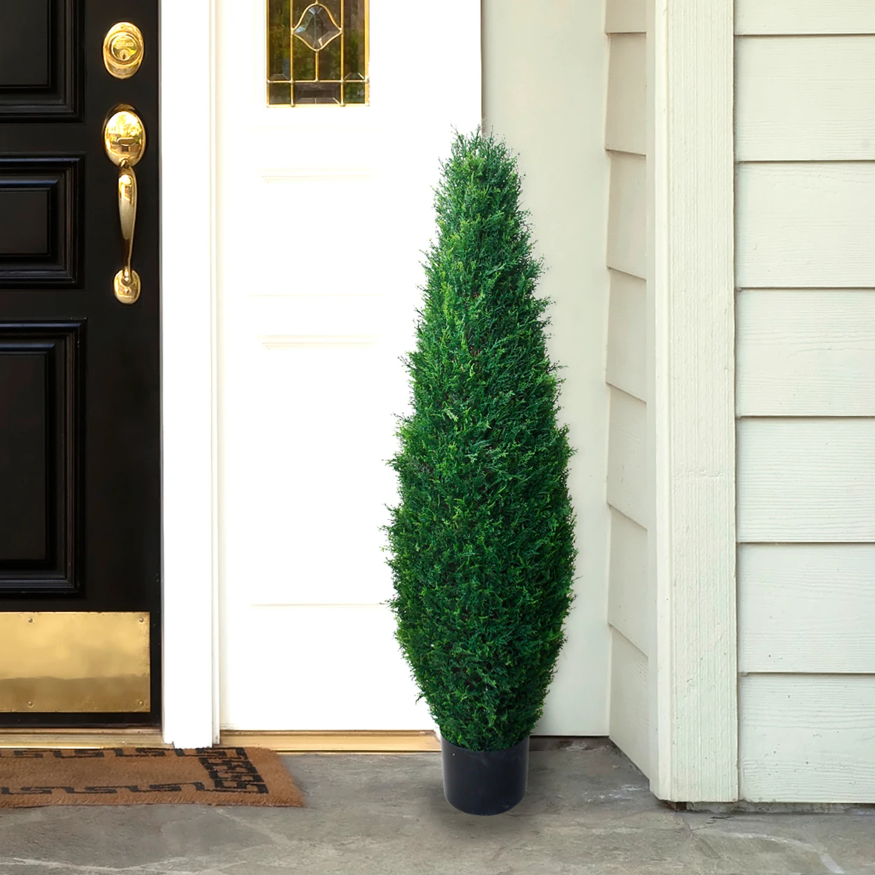 

41 inch Pure Garden Cypress Artificial Tree