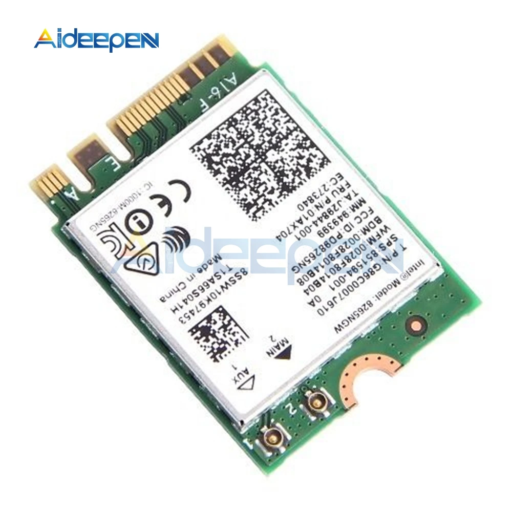 Бренд для Intel Dual band wireless-AC 8265 8265NGW Bluetooth 4,2 867 Мбит/с M2 беспроводная сетевая карта лучше, чем 7265 7260 8260