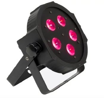 

10pcs/lot, Wedding Light Slim Par led 5x12W RGBA/RGBW 4in1 Flat DJ bar led light dmx dj party entertainment lighting equipment