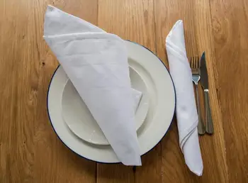 

50PCS 100% Cotton Band 20"*20" Napkin For Wedding /Hotel/Party Use