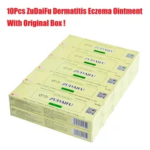 10 piezas ZUDAIFU Natural de la piel, cremas Eczema ungüentos Psoriasis Eczema alérgico con eccemas