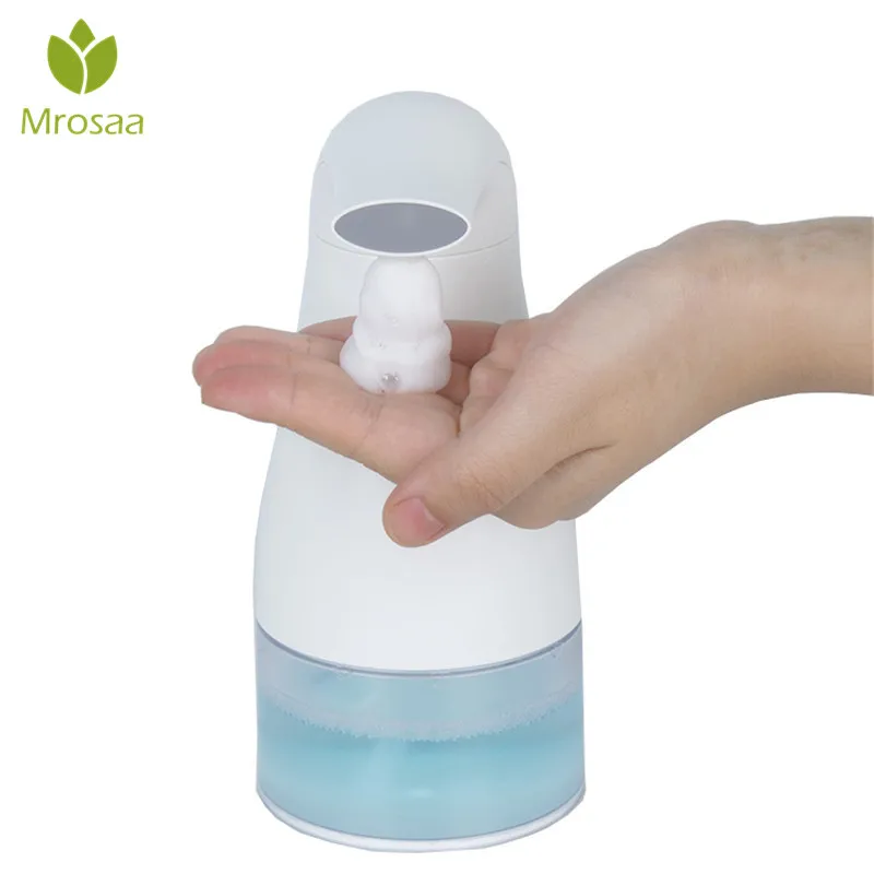 

250ML Infrared Automatic Foam Soap Dispenser Touchless Foaming Soap Dispenser White Smart Sensor Induction Hand Sanitizer