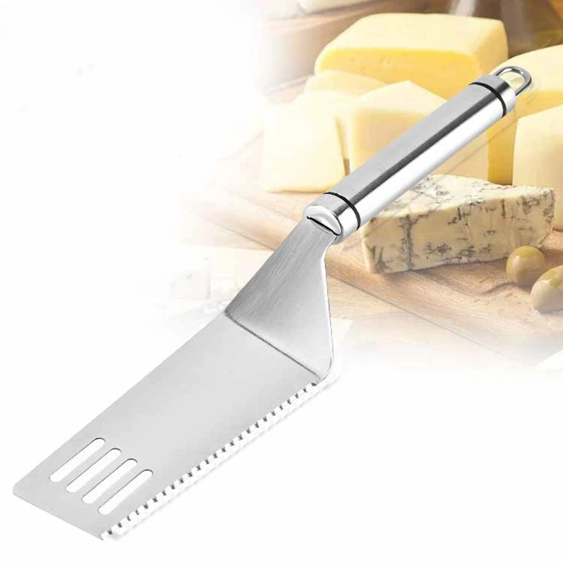 Stainless Steel Spatula Pancake Cutter Teppanyaki Shovel Skidproof Handle Kitchenware Cooking Tools Pizza Cheese | Дом и сад