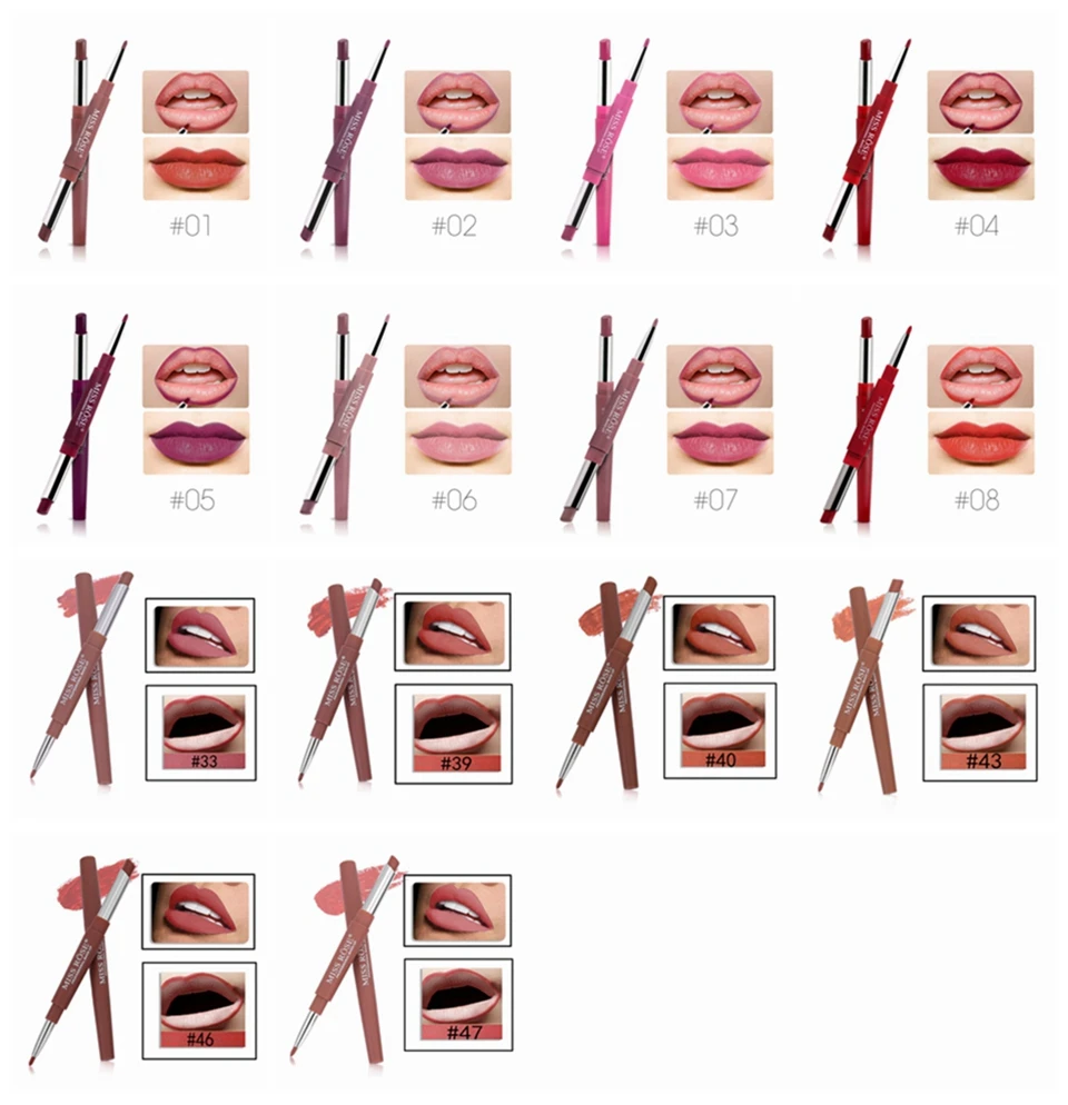 MISS ROSE, бренд, макияж, 14 цветов, бархатная матовая Увлажняющая помада, долговечная, легко носить, сексуальные красные губы, макияж, телесный, косметика