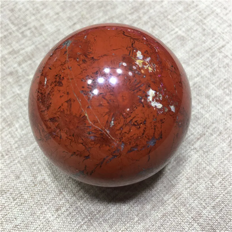 

Natural Red Jasper Quartz Crystal Spheres For Home Decoration
