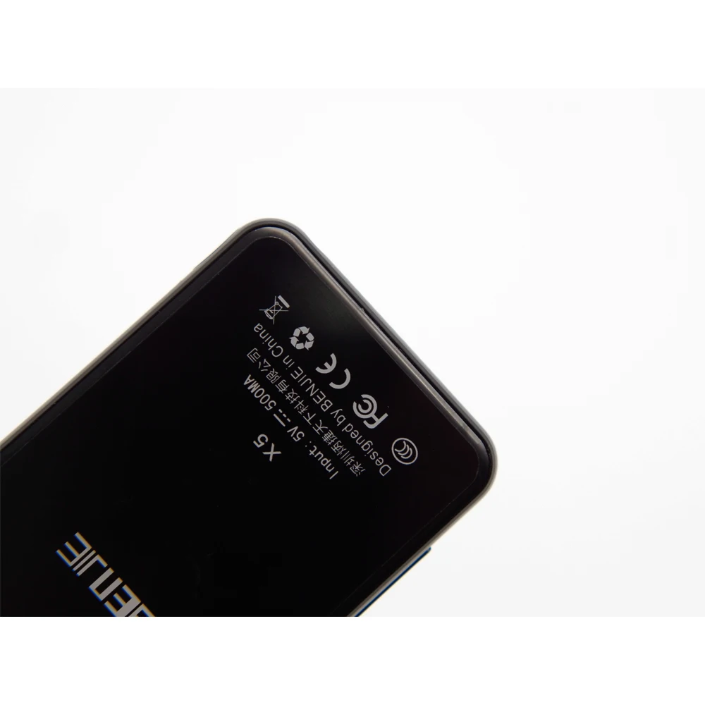 Benjie X5 полный сенсорный экран Bluetooth MP3-плеер 8 ГБ 16 ГБ портативный музыкальный плеер со встроенным динамиком fm-радио рекордер электронная книга