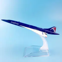 Пепси AIRLINERS 16 см AIRPEPSI CONCORDE модель самолета игрушечные лошадки для детский самолет подарок на день рождения