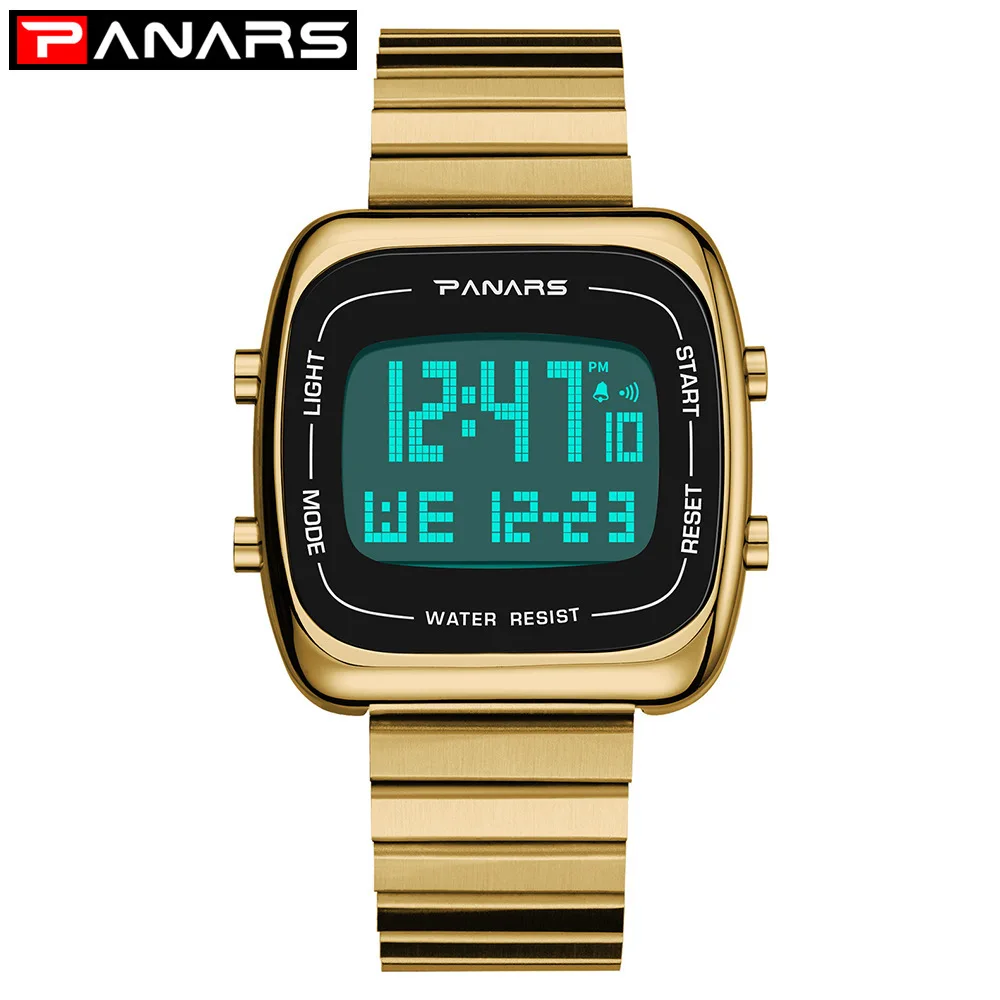 

PANARS Military Sports Watche Electronic Mens Watches Top Brand Luxury Male Clock Waterproof LED Digital Watch Relogio Masculino