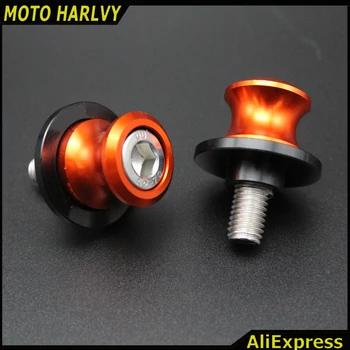 

Orange Swingarm Sliders Spools stand screws M10 For KTM 1190 1190R RC8 690 Duke SM SMC SMC-R 950 990 990R LC4 Enduro/Supermoto