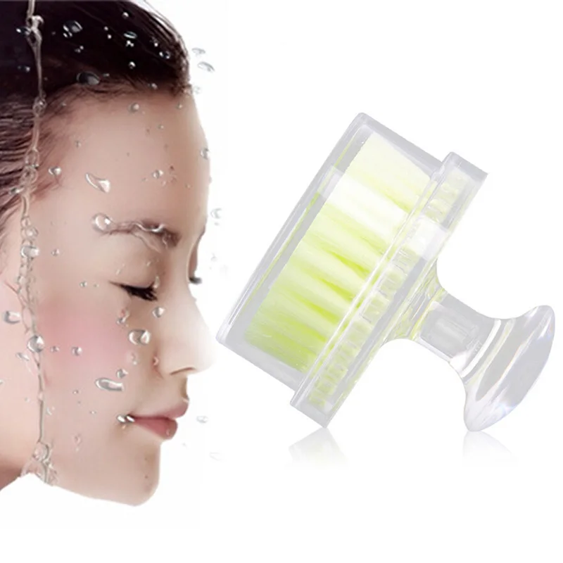 Soft Brush Exfoliating Face Cleaner Massage Soft PV Plastic Facial