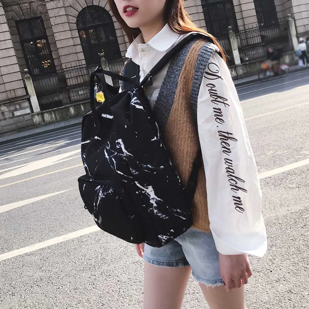 

Large Capacity Canvas Backpack Women Casual Rucksack Female Travel Shoulder Back Pack Girls Backpack School 2019