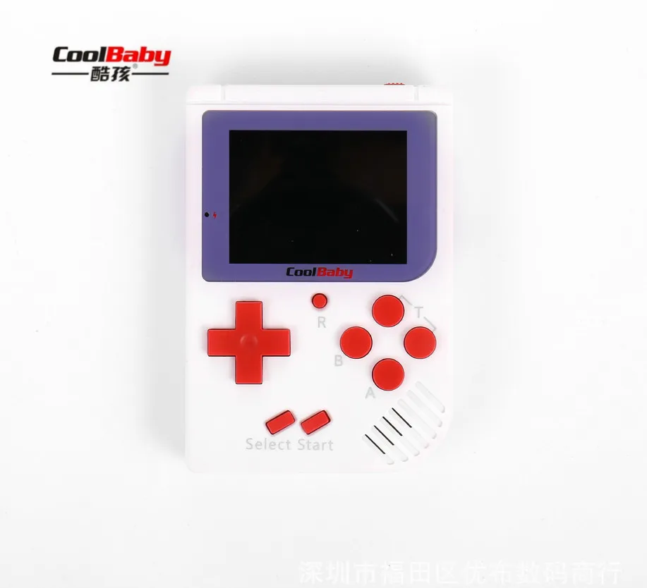 

Coolbaby RS-6 Portable Retro Mini Handheld Game Console 8 bit 2.0 inch LCD Colour Children Game Player Built-in 129 Games