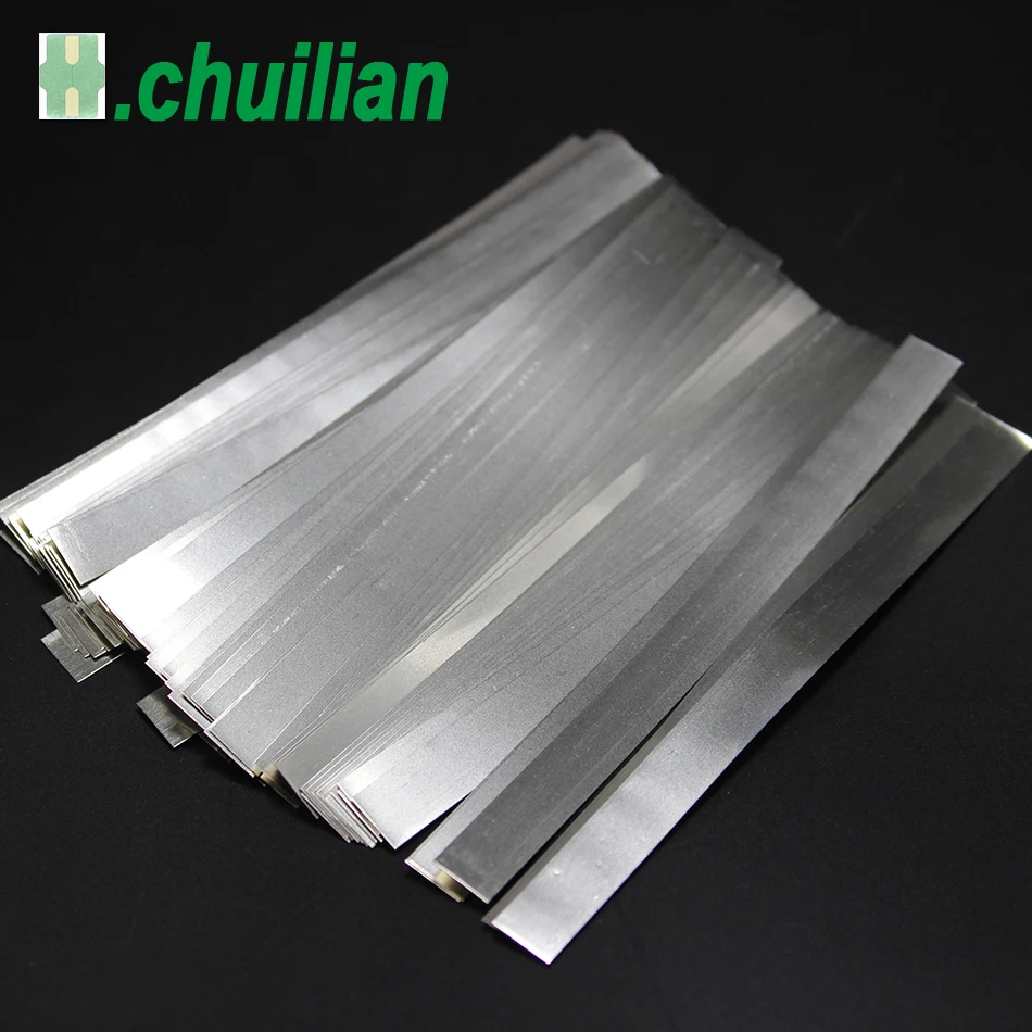 Chuilian 0,2 мм Толщина X 100 мм 99.96% N6 Чистый Никель пластина ленточная полоса листов для 18650 Батарея точечный сварочный аппарат