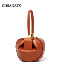 CHSANATO, роскошные сумки, женские сумки, дизайнерские сумки с пельменями для женщин, Напа, кожаные женские сумки, ручные сумки, 2 размера