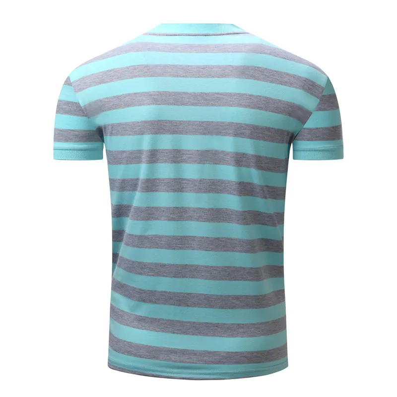 FREDD MARSHALL Fashion Brand Men's Polo Shirts 2018 New Arrival Summer Male Cotton Casual Short Sleeve Striped Polo Shirt Homme Tops  (4)