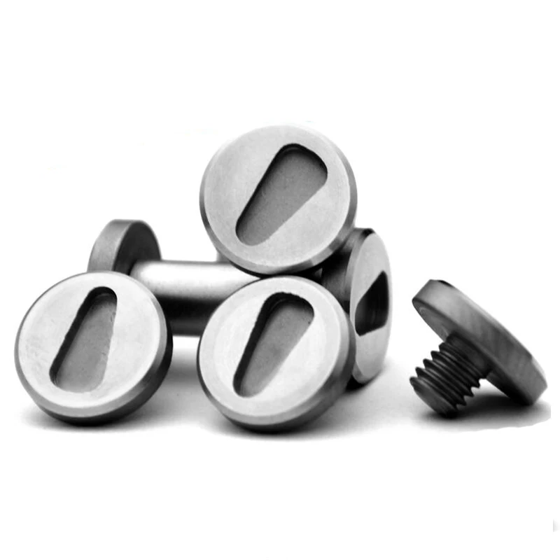 

10pcs EDC Diy Knife nuts Making Handle screw Shirogorov Knife sharp 12 size Straight folding sy tools