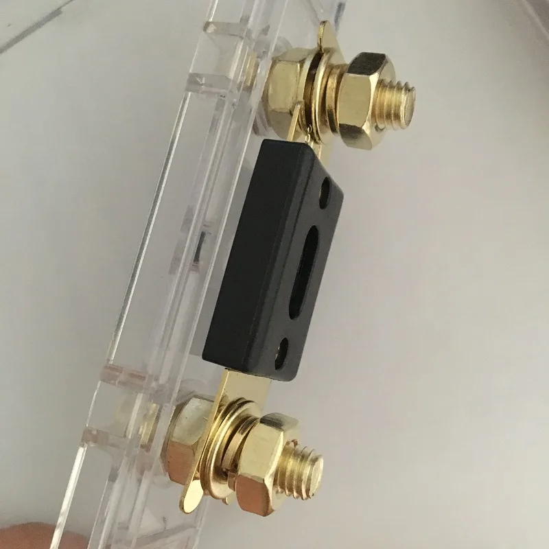 4pcs/Pack 80A 100A 150A 200A 250A 300AMP ANL Fuse Holder Distribution in line 0 4 8 GA Positive With ANL Fuse