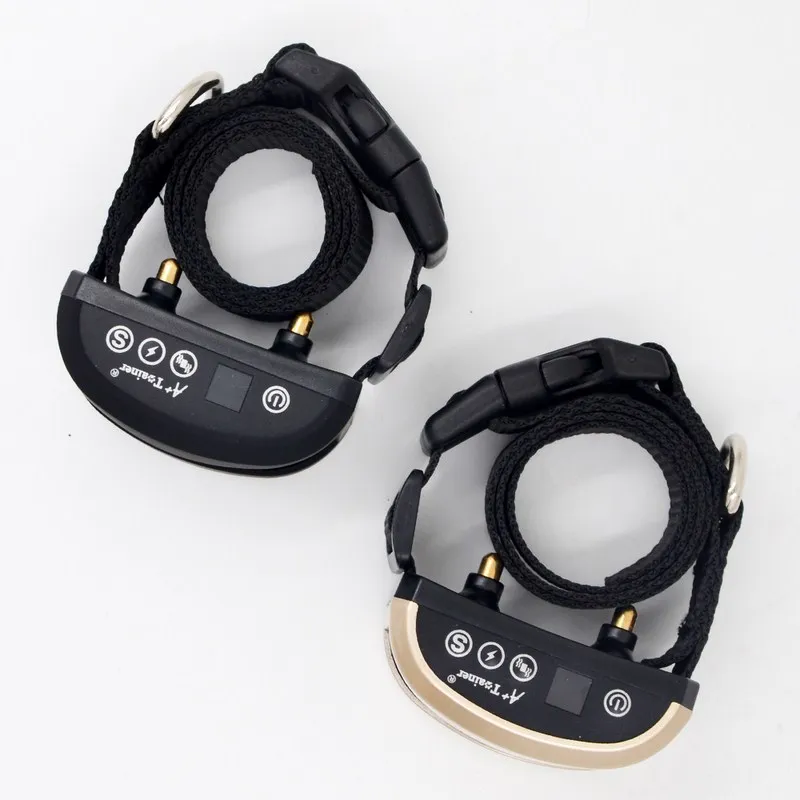 Pet Dog Rechargeable Anti Bark Collar Adjustable 7 Sensitivity Levels Vibration Stop Barking Dog Waterproof Training Collars (10)