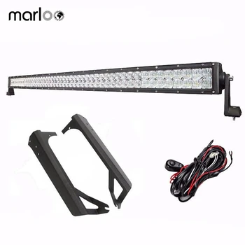 

Marloo 5D 50Inch 288W Led Work Light Bar With Mounting Bracket Wire Harness Kit For Jeep Wrangler TJ 1997 -2006 1998 2001 2002