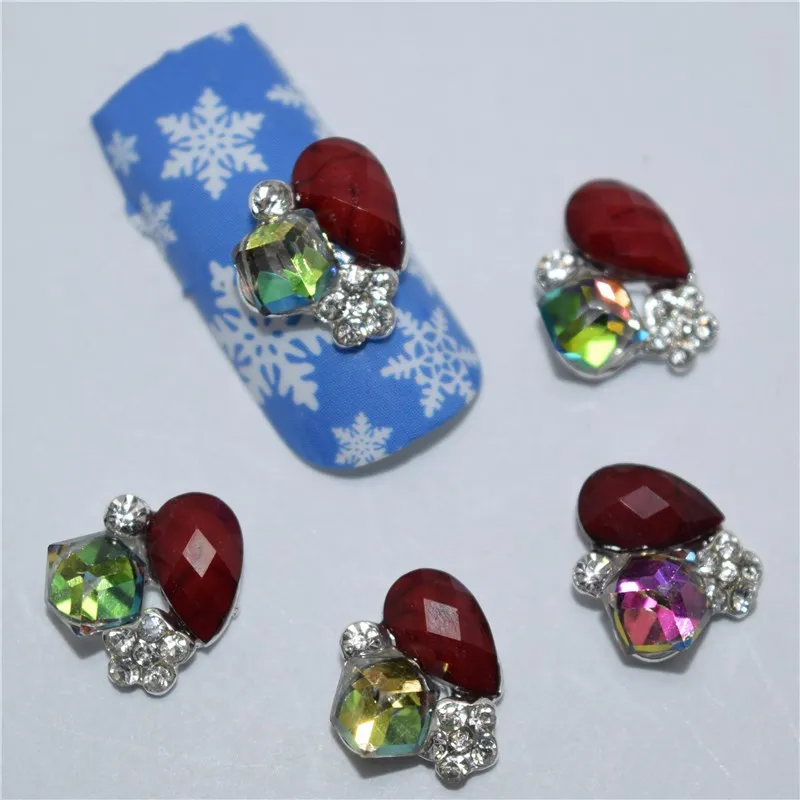 

NEW 10Pcs 3D Nail Art Decorations Cartoon Art Tools Crystal Rhinestone For Nails Alloy Decorations Nail Art Glitter DIY #367
